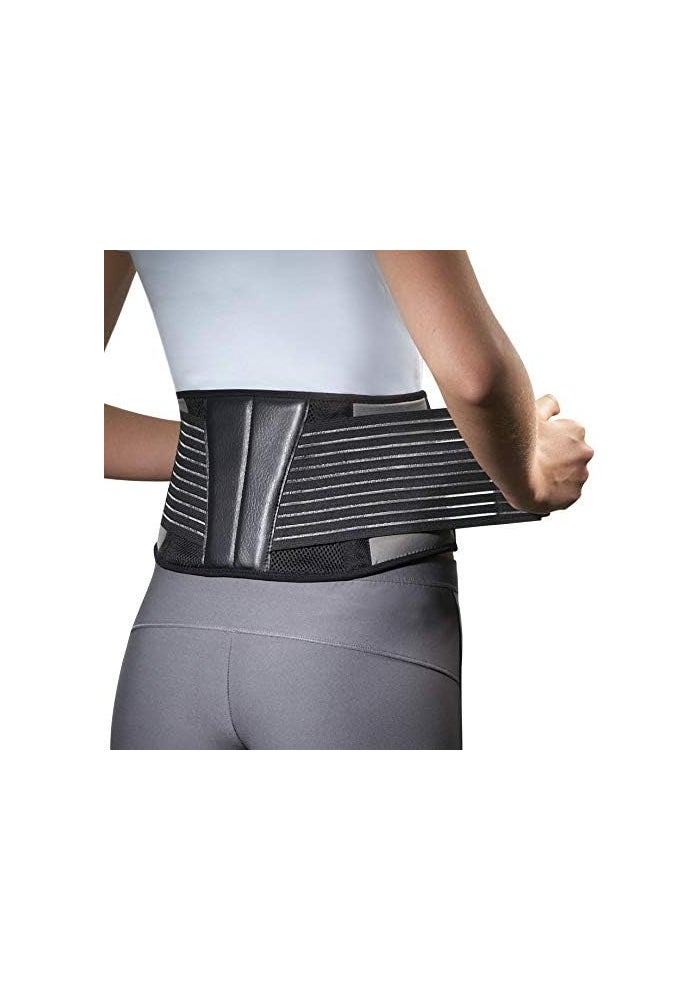LP Support 575 Nano Bamboo Back Lumbar Support, Black - Image 2