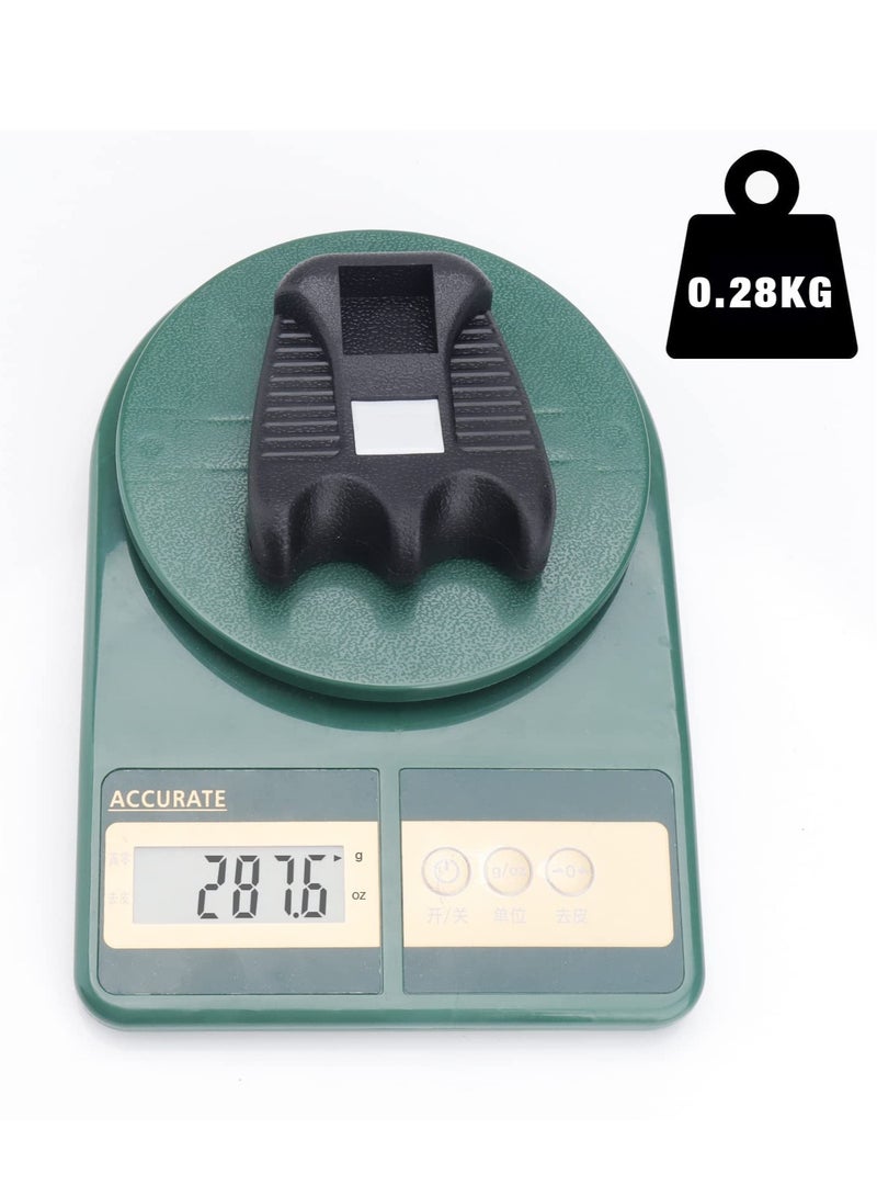 KASTWAVE حامل عصا البلياردو، حامل عصا بلياردو محمول مع حامل طباشير، حامل عصا بلياردو غير قابل للانزلاق (2 فتحات) - Image 3