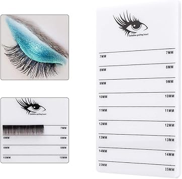 ZJchao Eyelash extension pad acrylic hand board eyelash support graft eyelash spacer false eyelash tray for false eyelash grafting 715mm - Image 2
