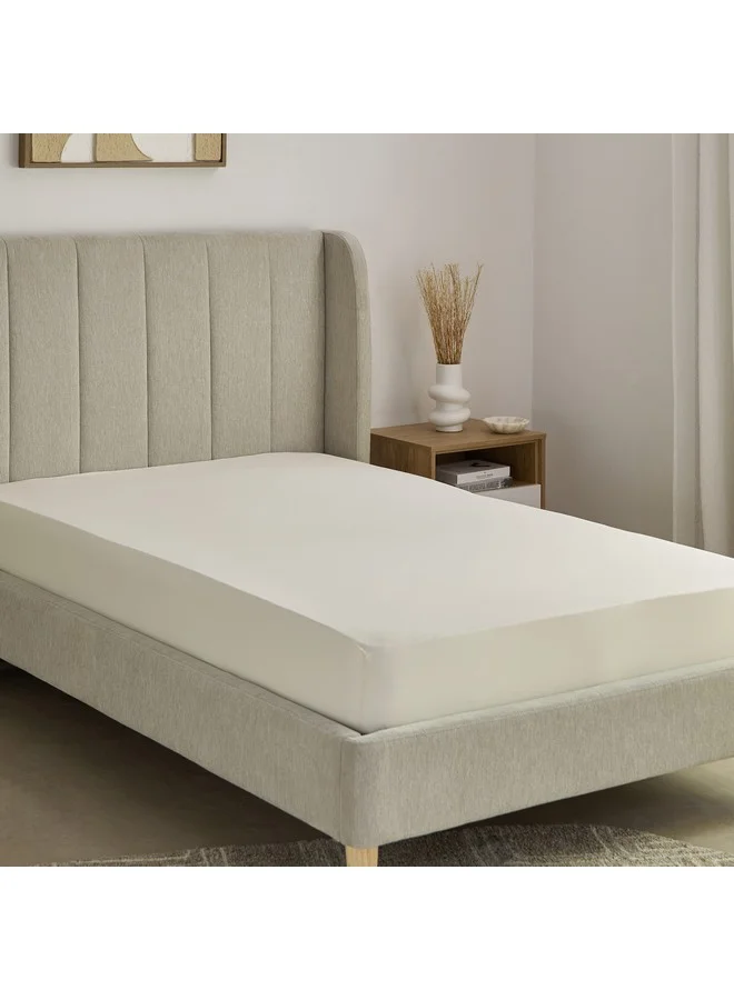 Home Box Essential Cotton Twin Fitted Sheet 120 x 200 x 36 cm