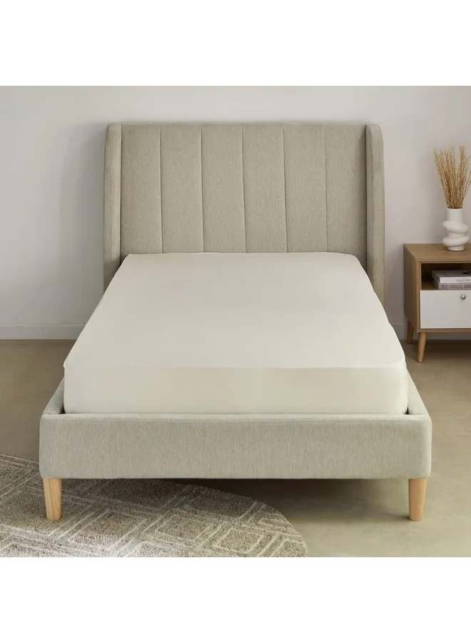 Home Box Essential Cotton Twin Fitted Sheet 120 x 200 x 36 cm
