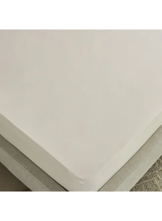 Home Box Essential Cotton Twin Fitted Sheet 120 x 200 x 36 cm
