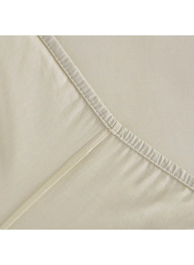 Home Box Essential Cotton Twin Fitted Sheet 120 x 200 x 36 cm