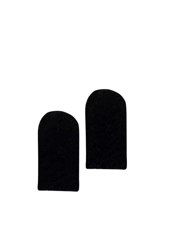 Carbon Fiber Finger Sleeves For PUBG Mobile Games Contact Finger Sleeve - Black - Image 3