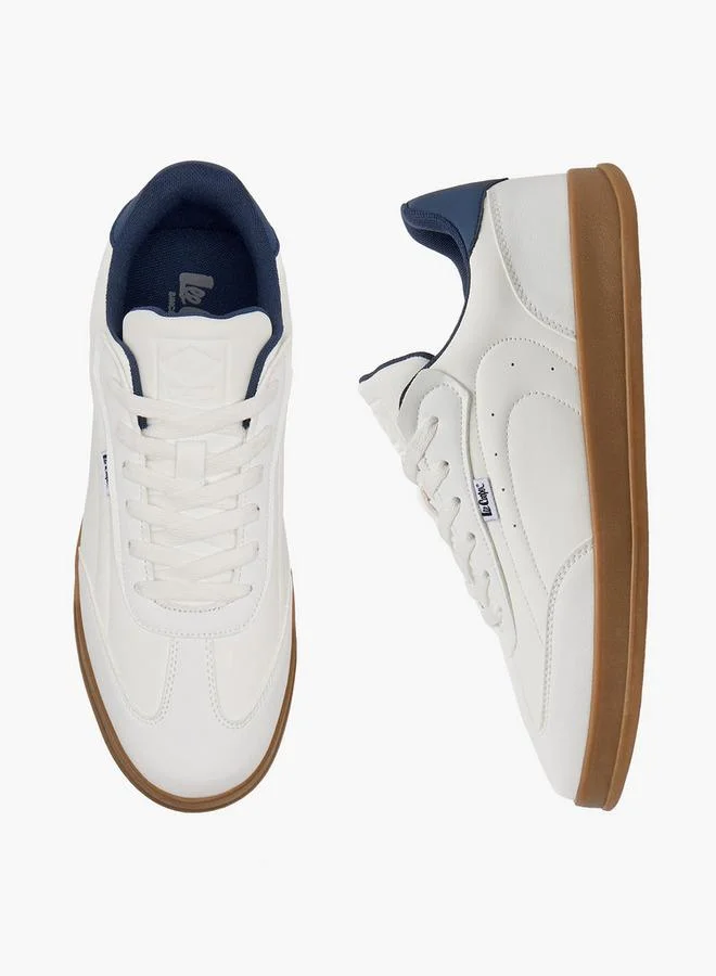 Lee Cooper Men Panelled Lace-Up Sneakers