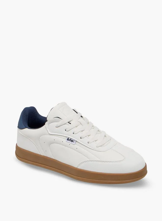 Lee Cooper Men Panelled Lace-Up Sneakers