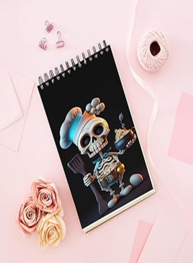 Notebook With Trendy design - Skeleton Cooking
