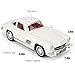 TGRCM-CZ TGRCMCZ 1955 300sl Vintage Car Toy 132 Toy Car with Sound and Light Function Childrens Toy Model with Pullback Function Collectors Quality Model Car Gift for Children White - Image 4
