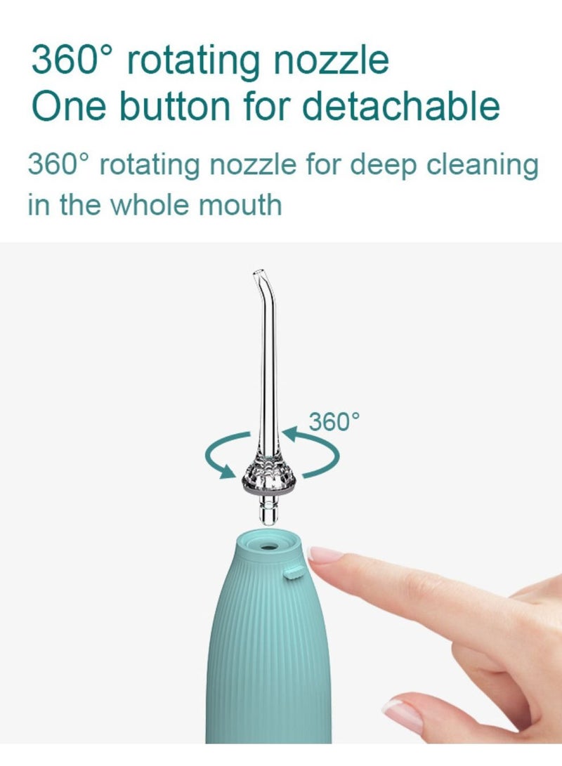 Nicefeel Dental Rinser FC3841 – Portable Rechargeable Water Flosser, 100ml Tank, IPX7 Waterproof, Cordless Oral Irrigator with 2 Nozzles – Ideal for Teeth Cleaning & Gum Health - Image 4