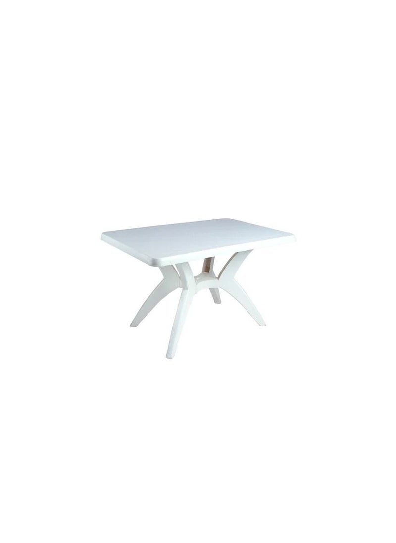 Diana table size 120 x 80 cm white 93547
