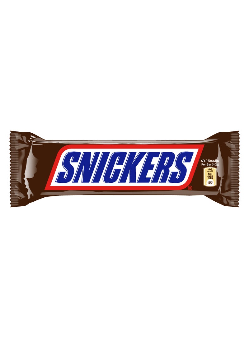 Snickers Chocolate Bar 40g - Image 1