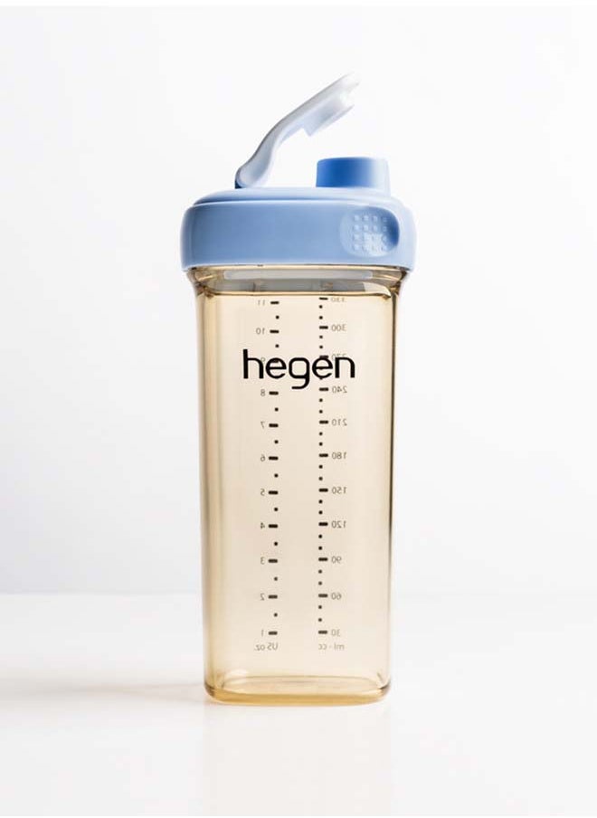 hegen - Drinking Bottle PPSU 330 ml, 24 Months +, Blue - Image 1