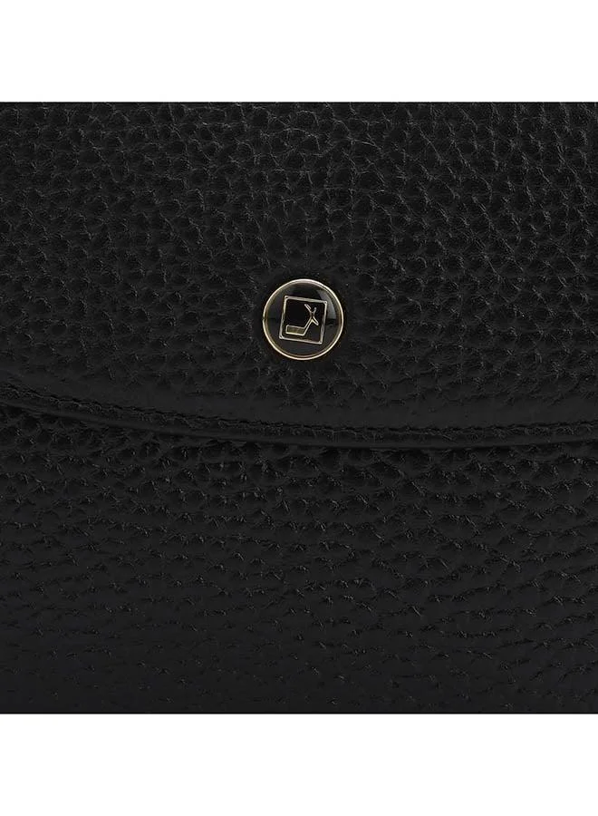 Da Milano  Genuine Leather Black Ladies Wallet for Women | Best Price UAE
