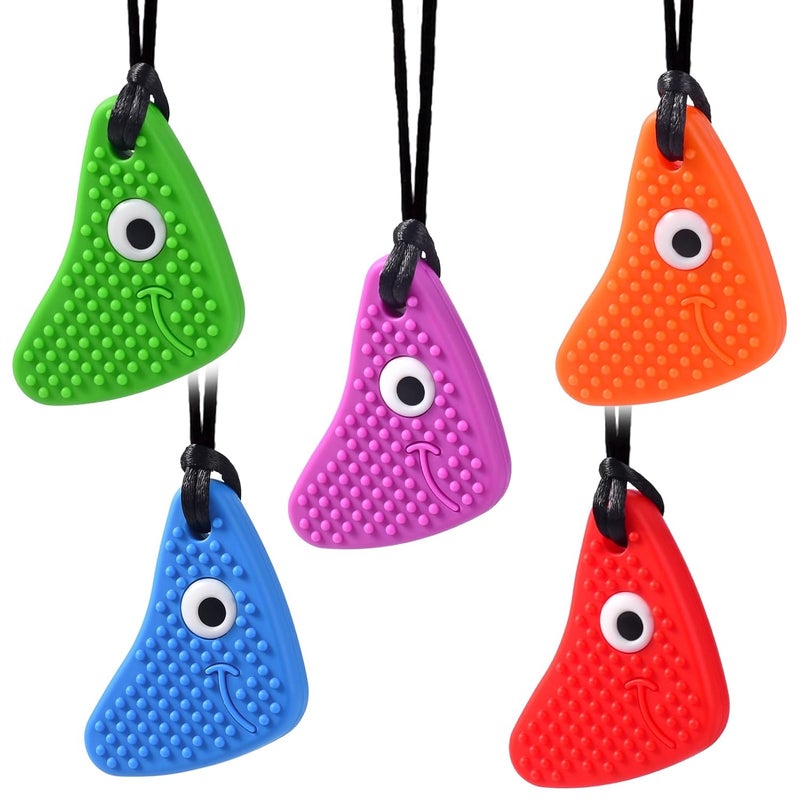 Chew Necklaces for Kids - 5 Pack