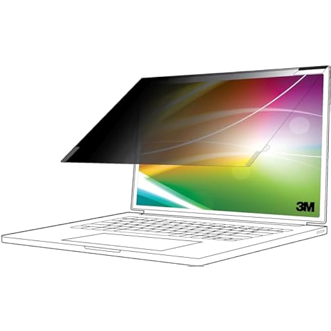 3M BRIGHT SCREEN PRIVACY FILTER FOR MICROSOFT SURFACE LAPTOP 1-2, 13.5IN, 3:2, BPNMS001 - Image 1