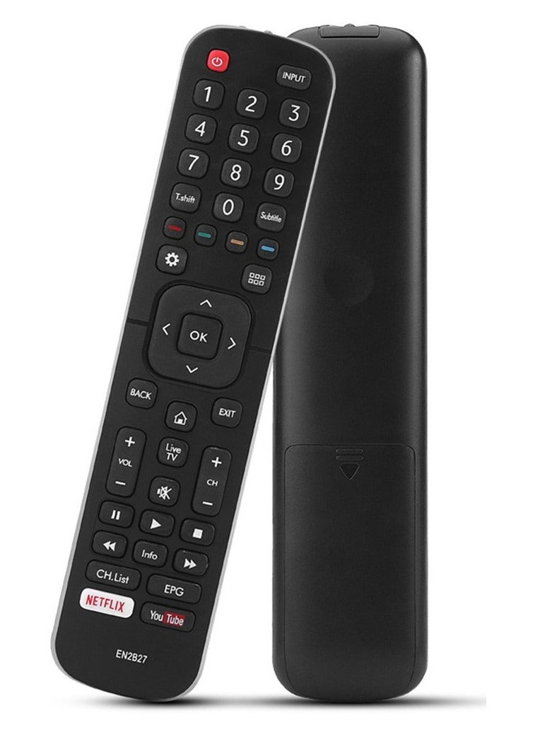 Remote Control for Hisense TV 32K3110W 40K3110PW 50K3110PW 50K321UW 55K321UW the Remote Distance is up to 10m / 33ft You can Use it Directly After Installing Batteries Powered by 2 Aaa Batteries Model  - Image 1