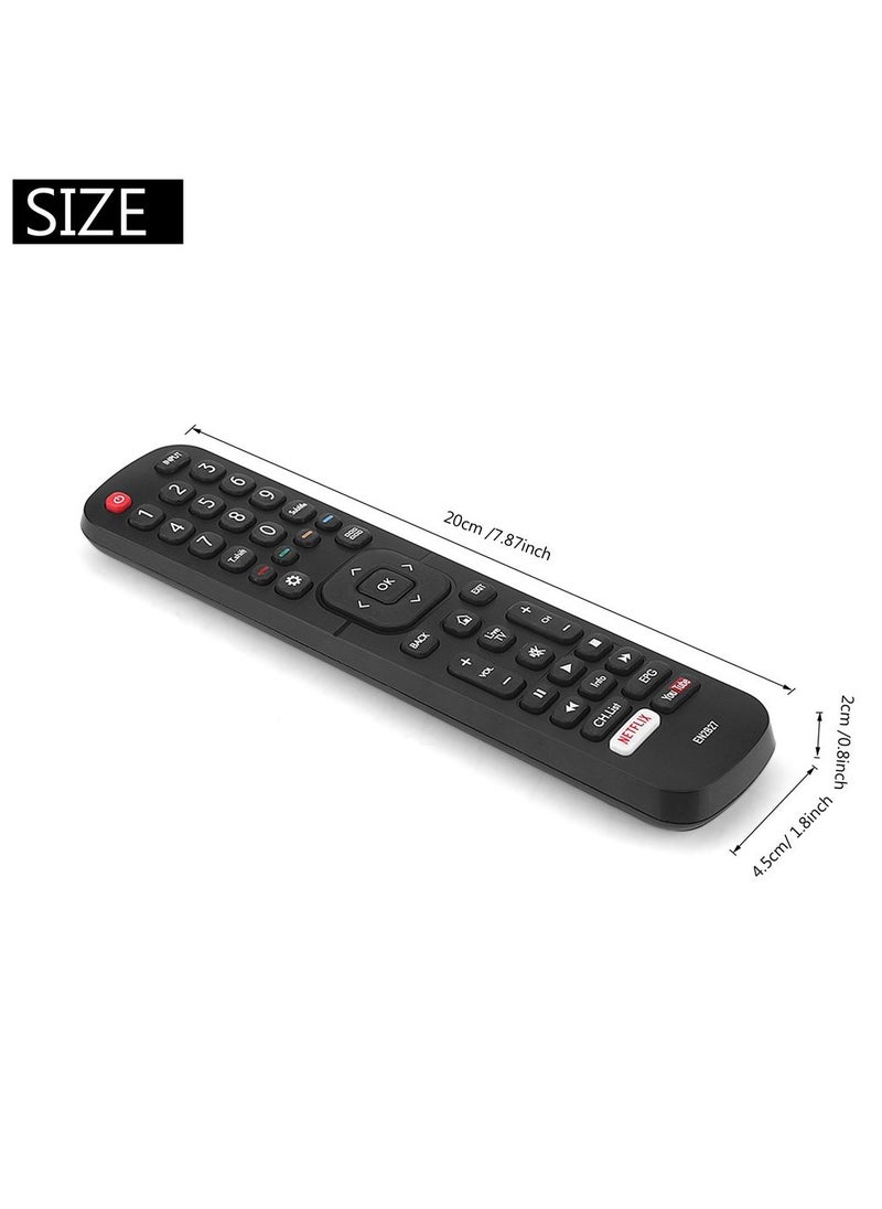 Generic - Remote Control for Hisense TV 32K3110W 40K3110PW 50K3110PW 50K321UW 55K321UW the Remote Distance is up to 10m / 33ft You can Use it Directly After Installing Batteries Powered by 2 Aaa Batteries Model - Image 1