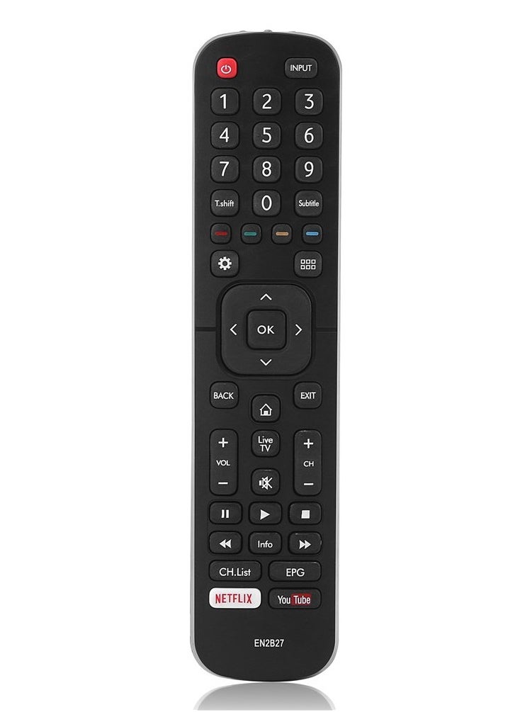 Generic - Remote Control for Hisense TV 32K3110W 40K3110PW 50K3110PW 50K321UW 55K321UW the Remote Distance is up to 10m / 33ft You can Use it Directly After Installing Batteries Powered by 2 Aaa Batteries Model - Image 1