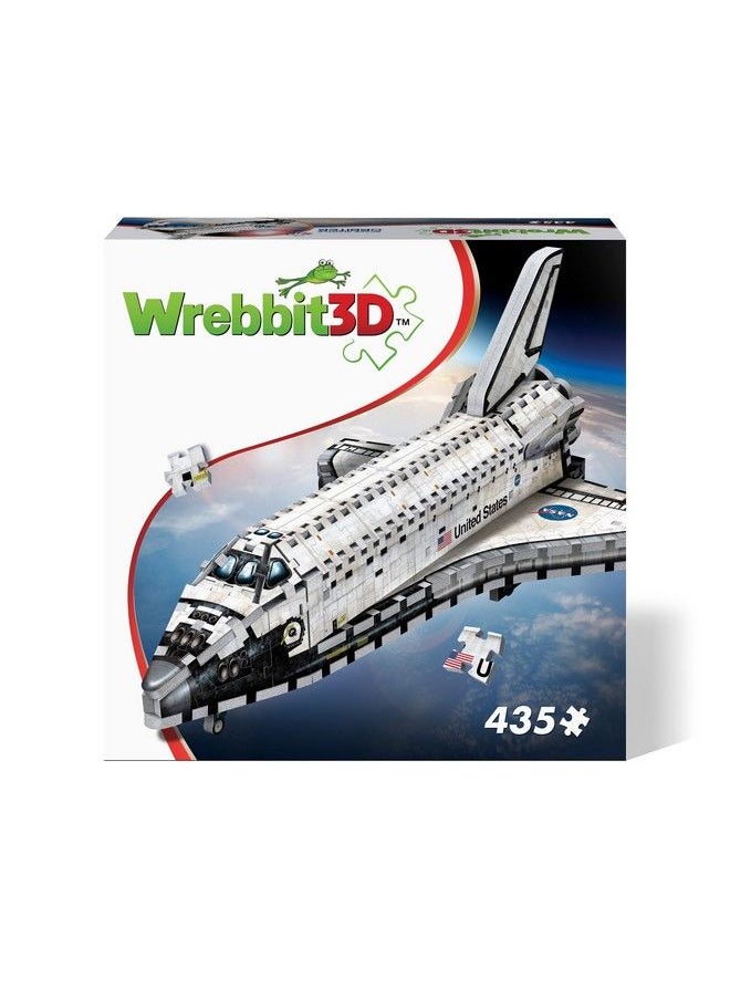 WREBBIT 3D - Space Shuttle Orbiter 3D Jigsaw Puzzle (435 Piece) - Image 1