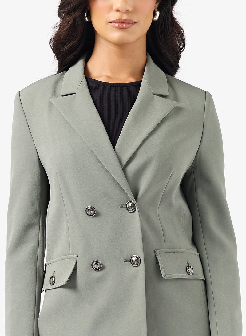 جس فيونا بليزر مزدوج الصدر - Image 3