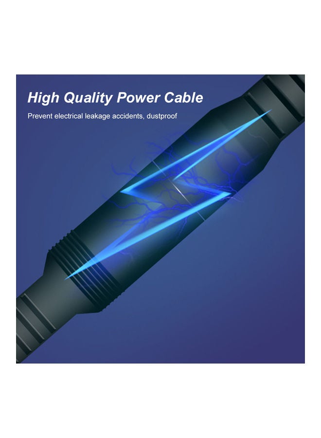 إسكدنيا مصباح LED لدعم نمو النباتات بـ4 رؤوس مع حامل ثلاثي القوائم قابل للتعديل أسود - Image 2