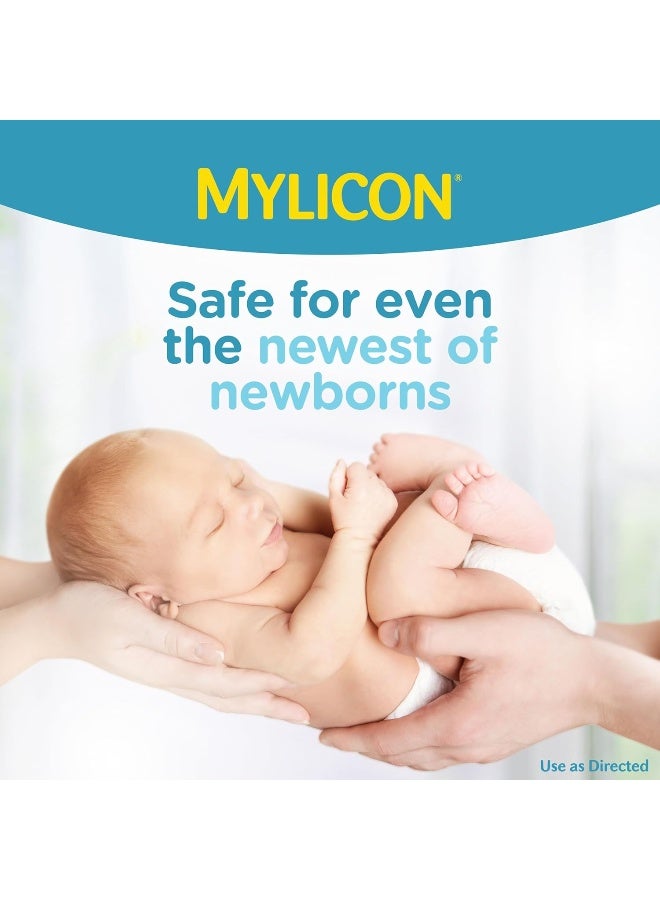 Mylicon قطرات تخفيف الغاز للأطفال والرضع، تركيبة خالية من الأصباغ، 1 أونصة سائلة (حقنة محدثة) - Image 4