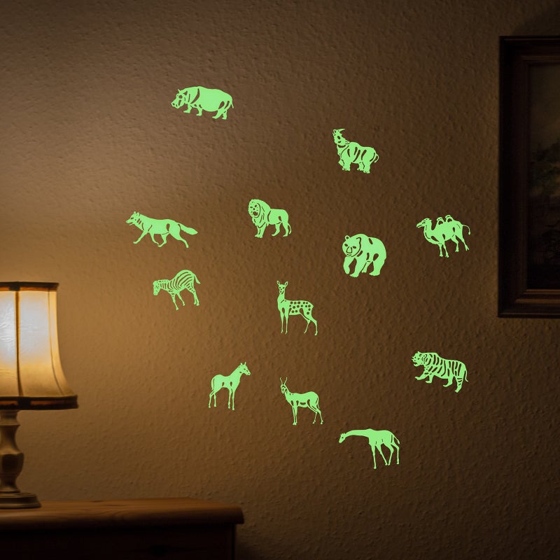 120 pcs Creature Shape Wall Sticker Wall Decals for Kids Room - Image 4