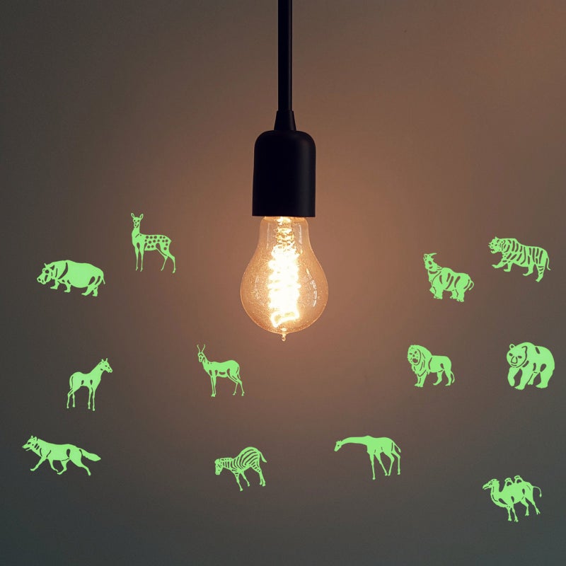 120 pcs Creature Shape Wall Sticker Wall Decals for Kids Room - Image 3