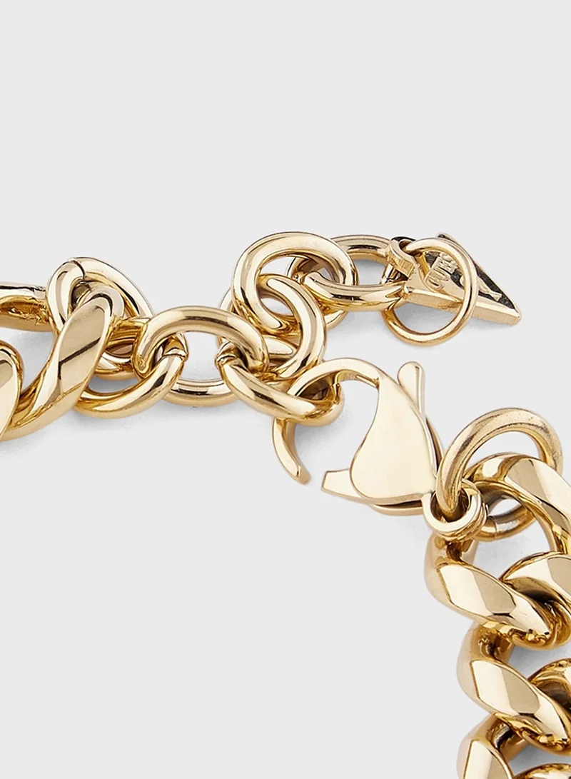 GUESS Big Hollow Heart Bracelet