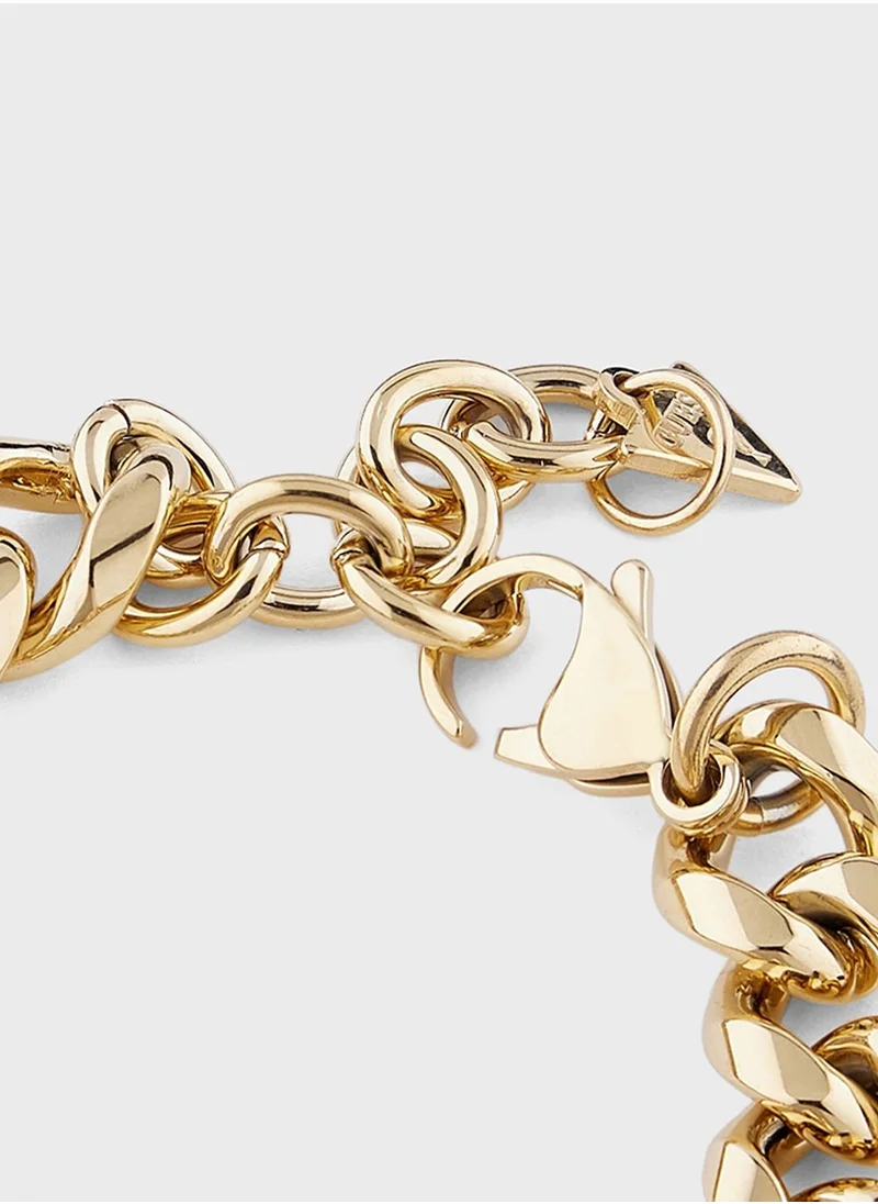 GUESS Big Hollow Heart Bracelet