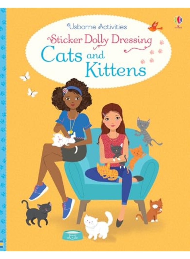 Sticker Dolly Dressing Cats And Kittens 
