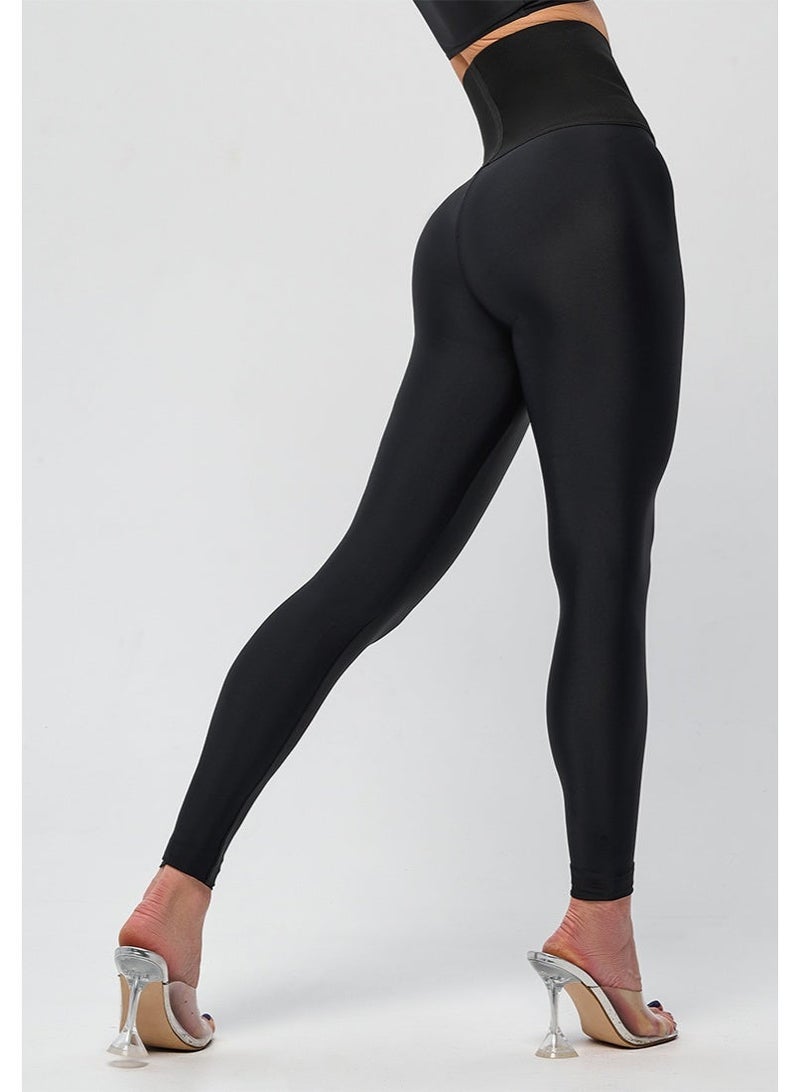 Bona Fide Premium Quality High Waisted Leggings for Women with Unique Design and Tummy Control - Womens Workout Leggings - Image 2
