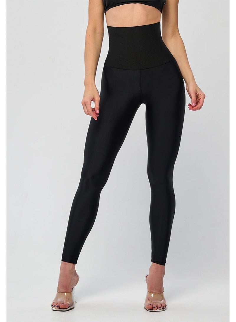 Bona Fide Premium Quality High Waisted Leggings for Women with Unique Design and Tummy Control - Womens Workout Leggings - Image 3