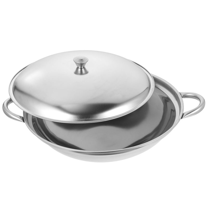 🍳 قدر طهي من الستانلس ستيل بمقبض مع غطاء تصميم متين للمطبخ - Image 4