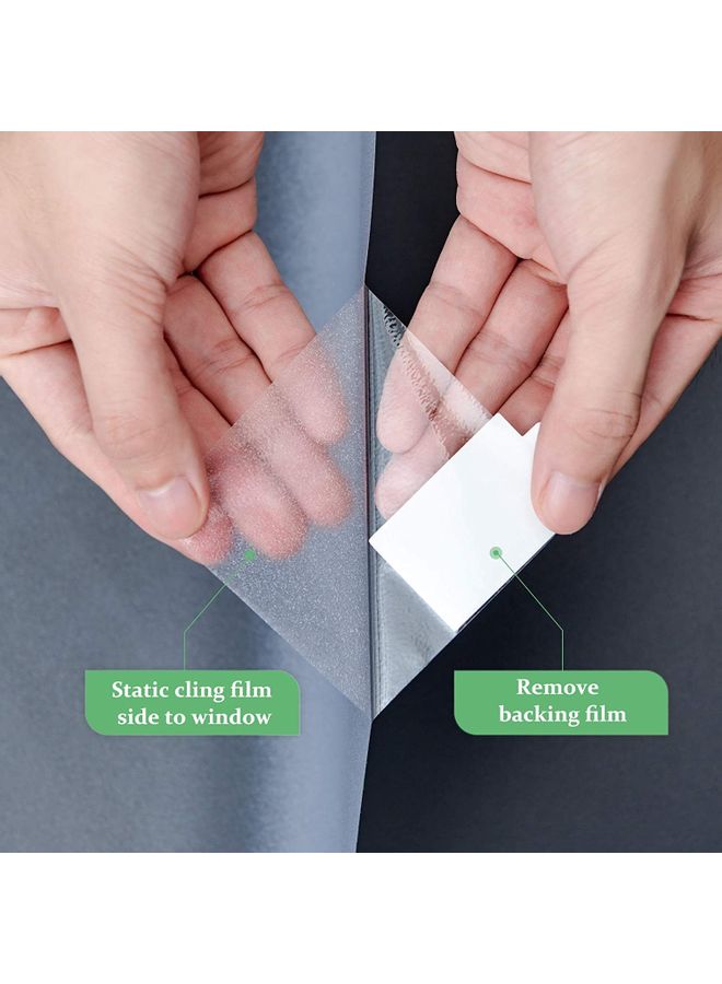 NIBEMINENT Decorative Window Film Clear - Image 2