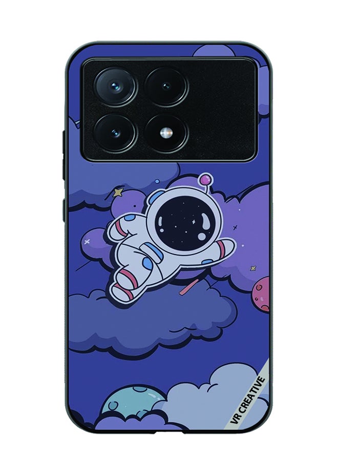 VR CREATIVE Protective Case Cover For Xiaomi Poco X6 Pro Astraunaut Design Multicolour - Image 1