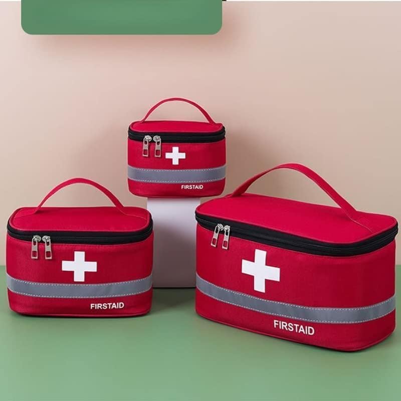 VATTU VATTU Travel First Aid Kit Pouch Medicine Storage Bag First Aid Medicine Storage Pouch Also Use for Cosmetic Storage Box for Men and Women Multicolor - Image 2