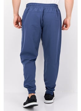 Legend Men Comfort Fit Drawstring Training Sweatapants, Vintage Blue  - Image 3