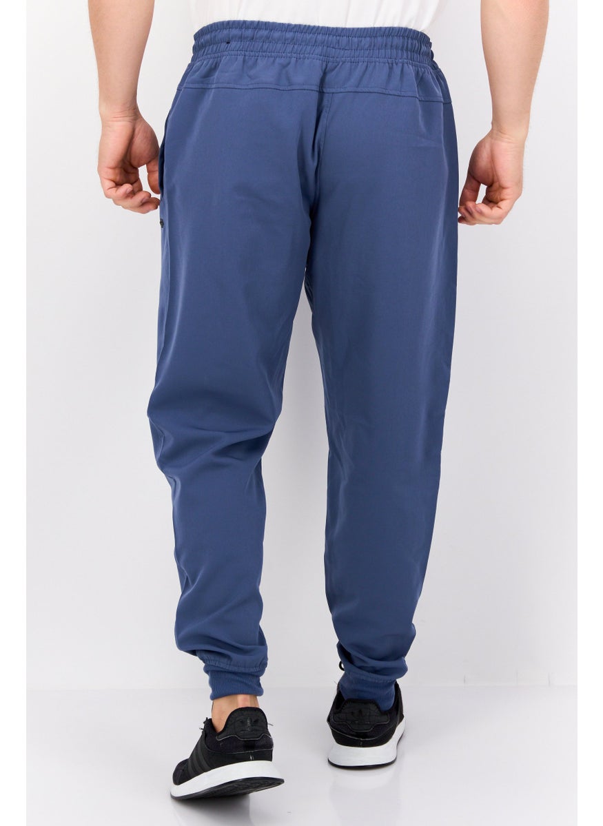 Men Comfort Fit Drawstring Training Sweatapants, Vintage Blue - pzsku/ZF016AF01FAB224830209Z/45/_/1737642517/e54d7356-3b86-4078-aed6-d3d190da06f3