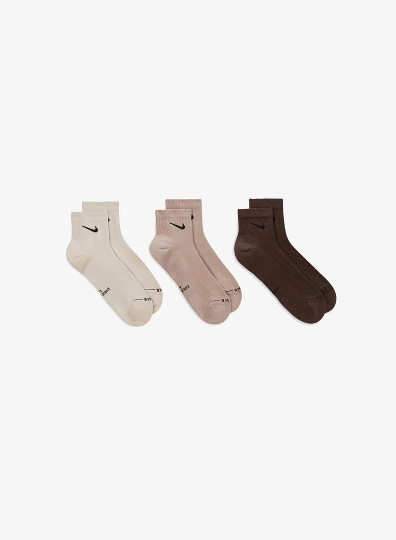 Nike 3-Pack Everyday Elevated Ankle Socks