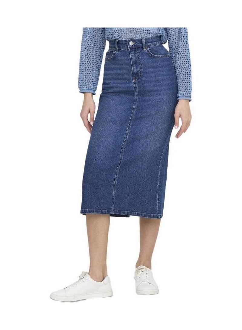 ONLY ONLMARCELLA MIDI SKIRT DNM AKM MOCH