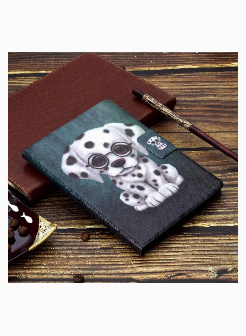 Y&D Tablet Case, For Galaxy Tab S6 10.5 Case (SM-T860) Multi-Angle Viewing Stand Smart Auto Sleep/Wake Protective Cover with Magnetic Clasp for Tablet- Dalmatian - Image 4