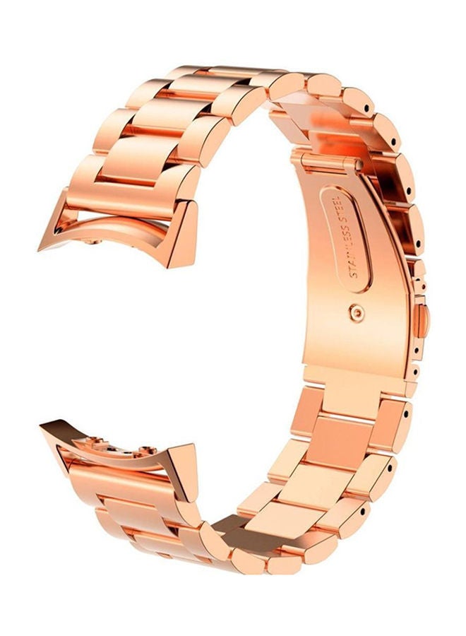 NIBEMINENT Stainless Steel Band For Samsung Gear S2 Watch Rose Gold