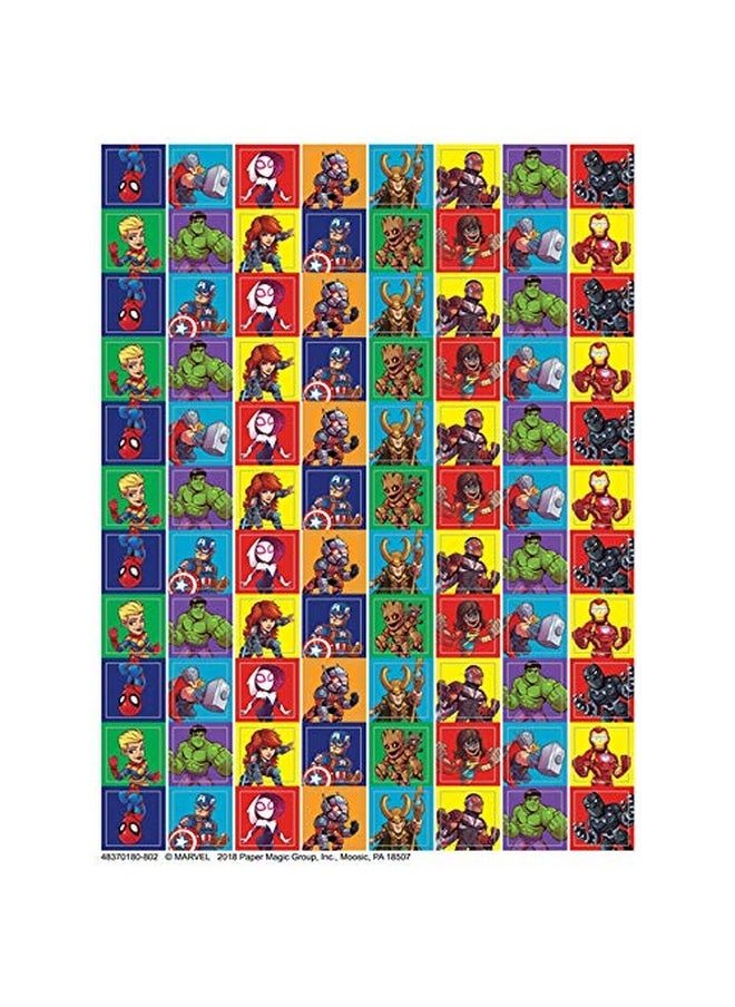 EUREKA Back To School Classroom Supplies Marvel Super Hero Adventure Mini Sticker Book 704 Pcs  - Image 1