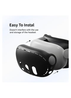 Y&D VR Shell Cover Skin for Quest 3 Headset Accessories, Silicone Protector Headsets, Anti Scratch Dust Shock  - Image 5