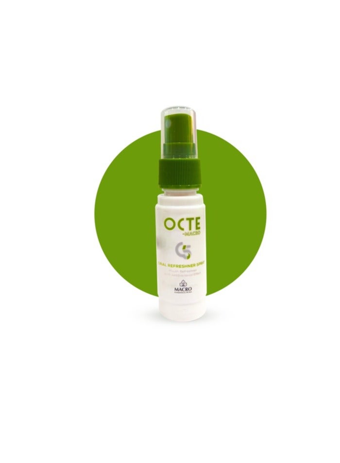 ماكرو أوكتي بخاخ معطر للفم بتأثير مضاد للبكتيريا 30 مل - Image 4
