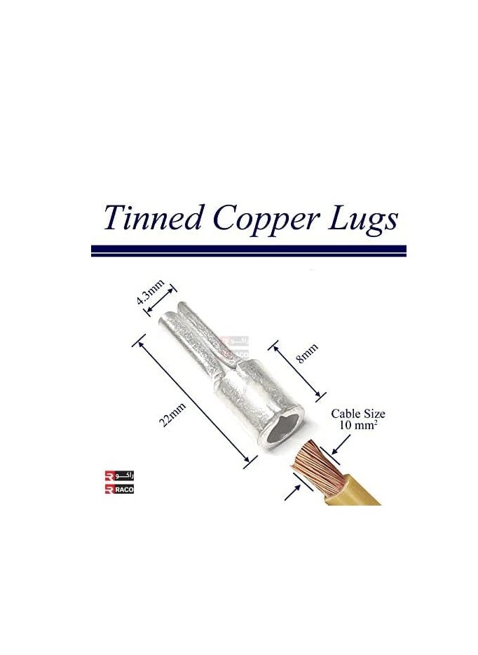 RACO Cable Lugs Pin Pack of 10  - Image 5