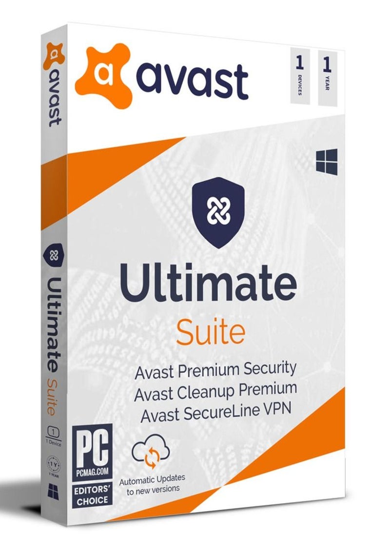 Avast - Avast Ultimate PC Suite- 1 Device 1 Year - Image 1