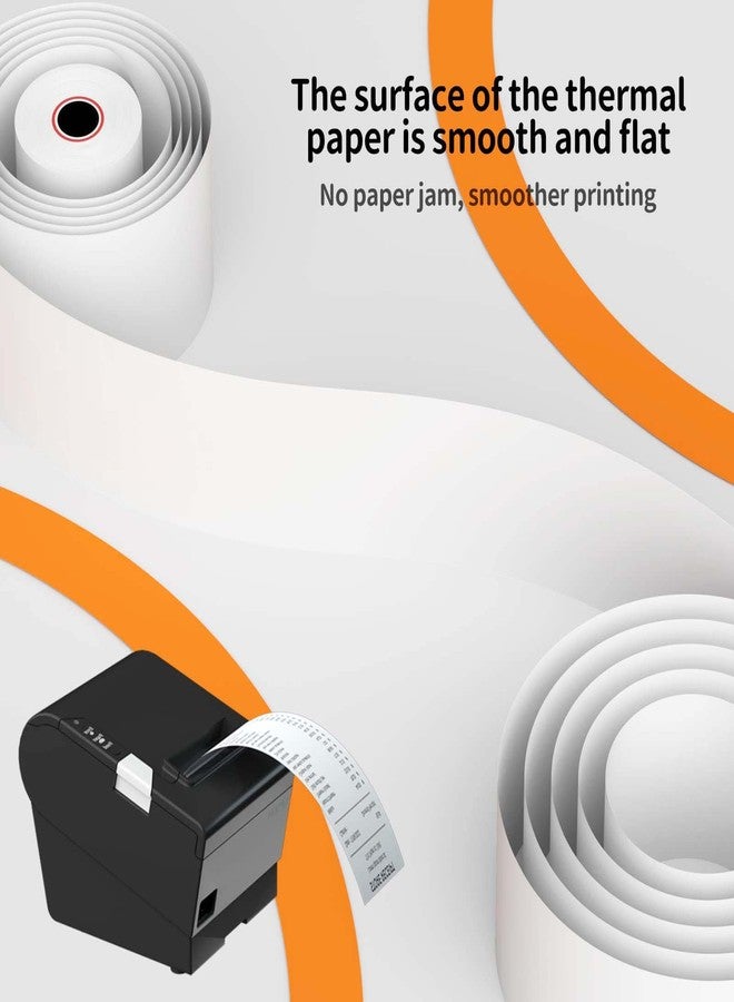 MBLABEL (50 Rolls) 2 1/4 x 50 Thermal Paper Receipt Rolls Premium Quality Paper fits all Credit Card Terminals - Image 5