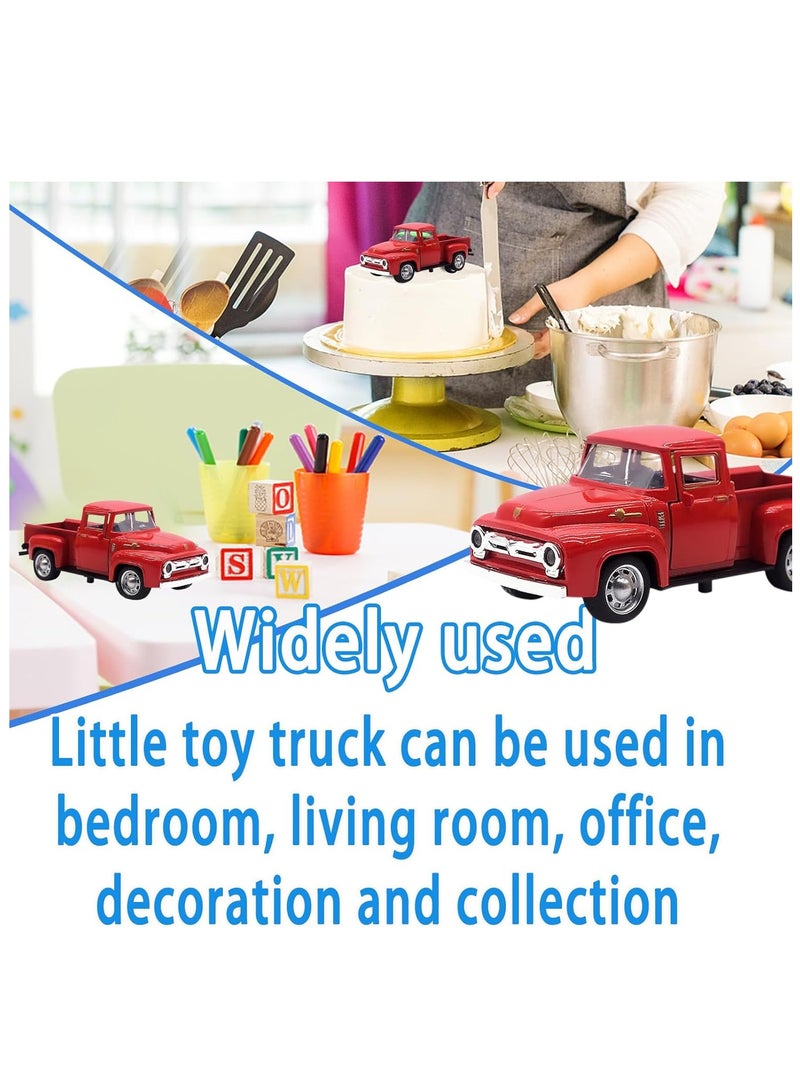 Truck Toys Suitable for Children Aged 1-12 Years Old. The Truck Has a Pull-Back Device and The Door Can be Opened. 1:32 Alloy Children'S Car Toys, Suitable for Birthday Gifts, Cake Decorations, Offi - Image 3